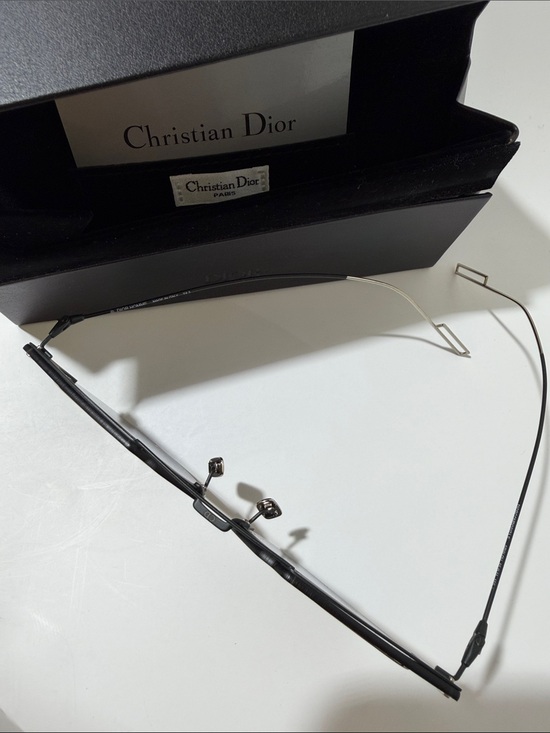 Dior Other - Dior Rimless Men's Glasses in Black and Silver